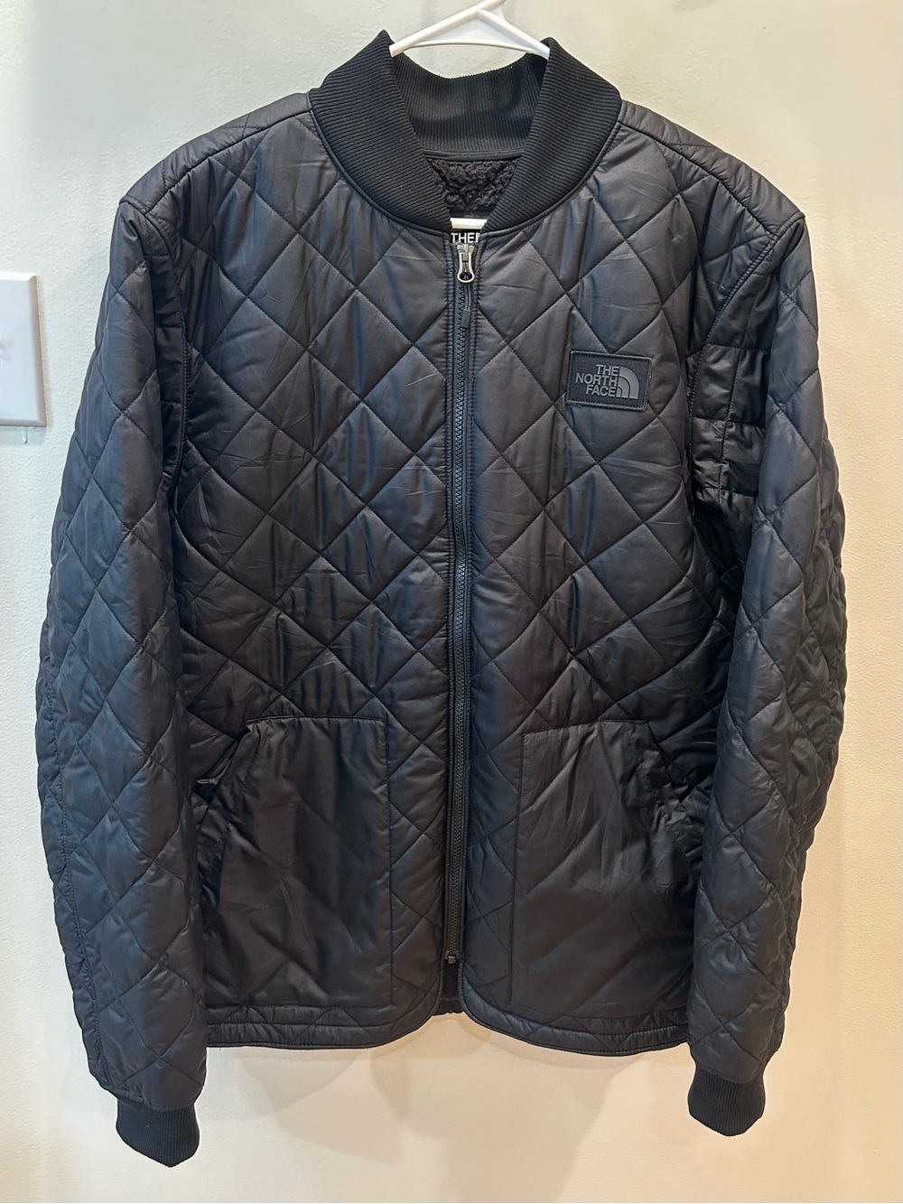 The North Face Cuchillo Insulated Jacket Men's Large Black Sherpa Fleece Lined